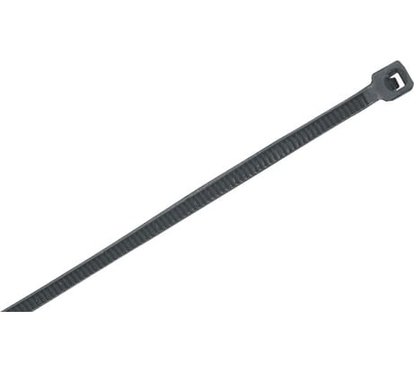 Морозостойкий хомут IEK ХКМ, 2,5x100 мм, черный, 100 шт. UHH33-D025-100-100-K02