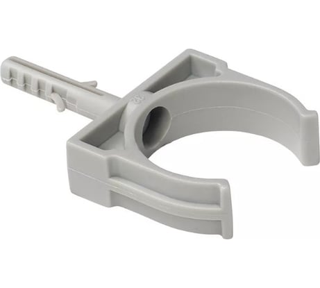 Держатель с дюбелем без шурупа Экопласт СT20 D20 мм, 10 шт 41420-10