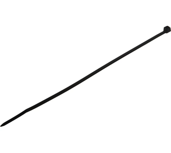 Кабельные хомуты Экопласт 2,5 х 150 мм, цвет черный, 100 шт 45150BL