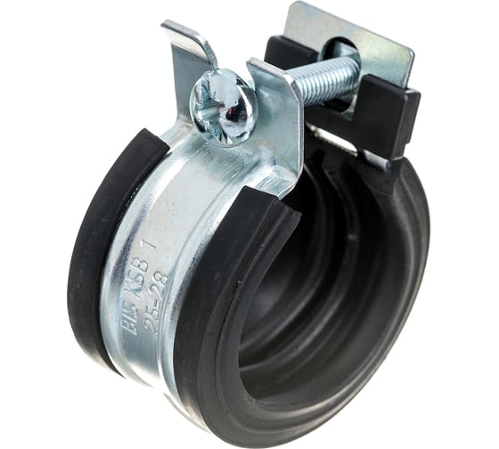 Хомут Walraven BIS KSB1, M8, D-25-28, с вкладышем epdm 3363028
