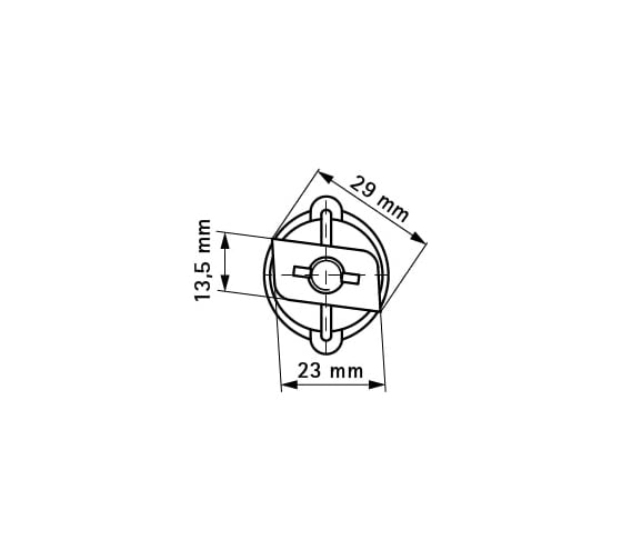 Монтажный болт Walraven BIS RapidRail Hammerfix, M10, 60, оцинкованная сталь 6523006