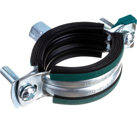 Хомут Walraven BIS, KSB2, M8/10, 40-45 мм, с epdm, оцинкованный 3396045