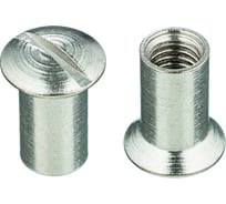 Гильзовая гайка с полупотайной головкой и прямым шлицем М8 Tech-Krep 144183