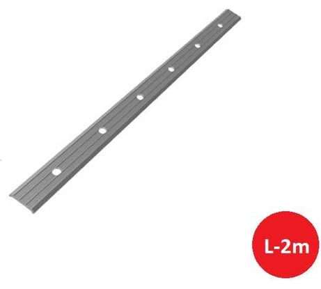 Прижимная рейка Татполимер алюминиевая, L-2 м 56367