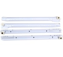 Роликовые направляющие JET 409 L400мм, комплект белый BMM409S.400WT.99