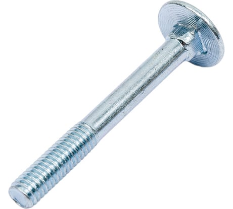 Мебельный болт STEELREX DIN 603, цинк, М6x50 мм, 40 шт. 0213006050B400004032