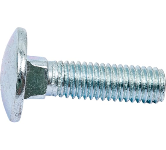 Мебельный болт STEELREX DIN 603, цинк, М8x30 мм, 40 шт. 0213008030B400004032