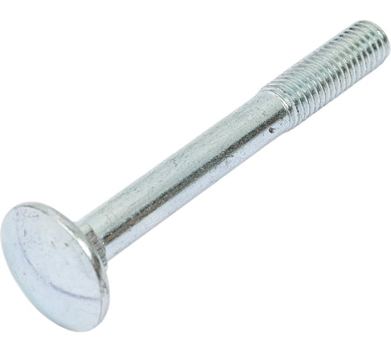 Мебельный болт STEELREX DIN 603, цинк, М8x70 мм, 15 шт. 0213008070B400001532