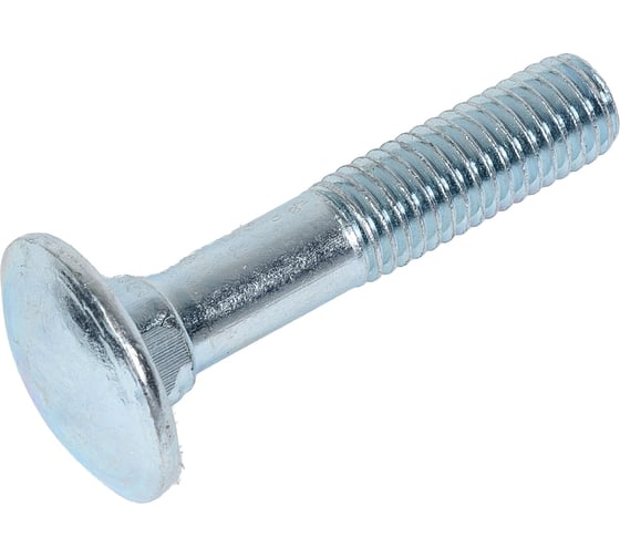 Мебельный болт STEELREX DIN 603, цинк, М10x50 мм, 15 шт. 0213010050B400001532