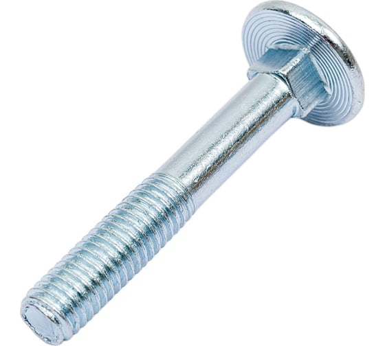 Мебельный болт STEELREX DIN 603, цинк, М8x50 мм, 25 шт. 0213008050B400002532