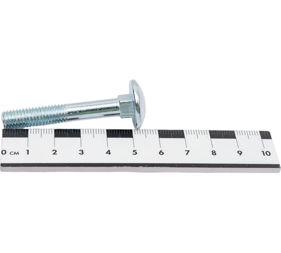 Мебельный болт STEELREX DIN 603, цинк, М8x50 мм, 25 шт. 0213008050B400002532