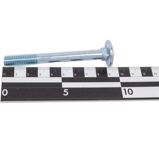 Мебельный болт STEELREX DIN 603, цинк, М10x90 мм, 15 шт. 0213010090B300001516