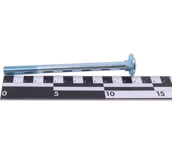 Мебельный болт STEELREX DIN 603, цинк, М10x130 мм, 15 шт. 0213010130B300001516