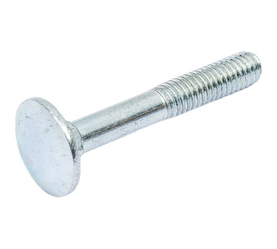 Мебельный болт STEELREX DIN 603, цинк, М6x40 мм, 50 шт. 0213006040B400005032