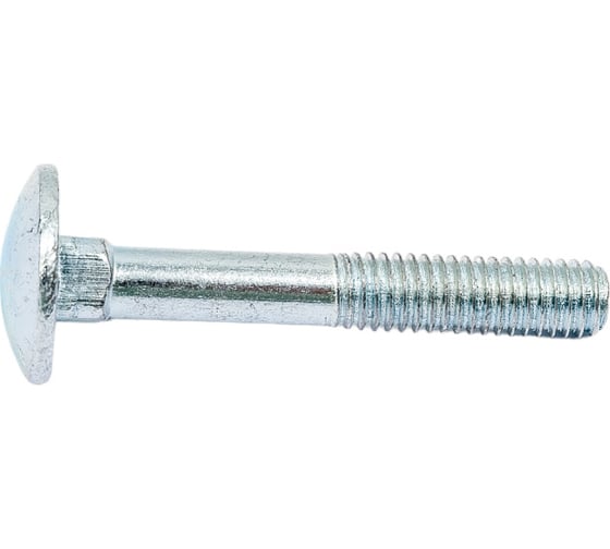 Мебельный болт STEELREX DIN 603, цинк, М6x40 мм, 50 шт. 0213006040B400005032