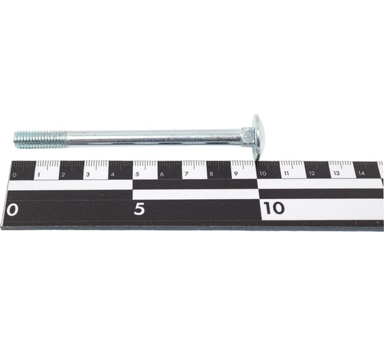 Мебельный болт STEELREX DIN 603, цинк, М8x100 мм, 20 шт. 0213008100B300002016