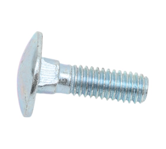 Мебельный болт STEELREX DIN 603, цинк, М6x20 мм, 100 шт. 0213006020B400010032