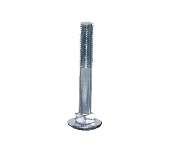Мебельный болт STEELREX DIN 603, цинк, М10x140 мм, 15 шт. 0213010140B300001516 1