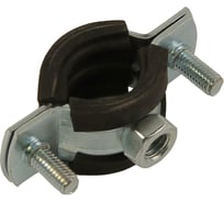 Хомут с гайкой Невский Крепеж оцинк. с резин. уплотн. 1/2" 20-24 мм 818786
