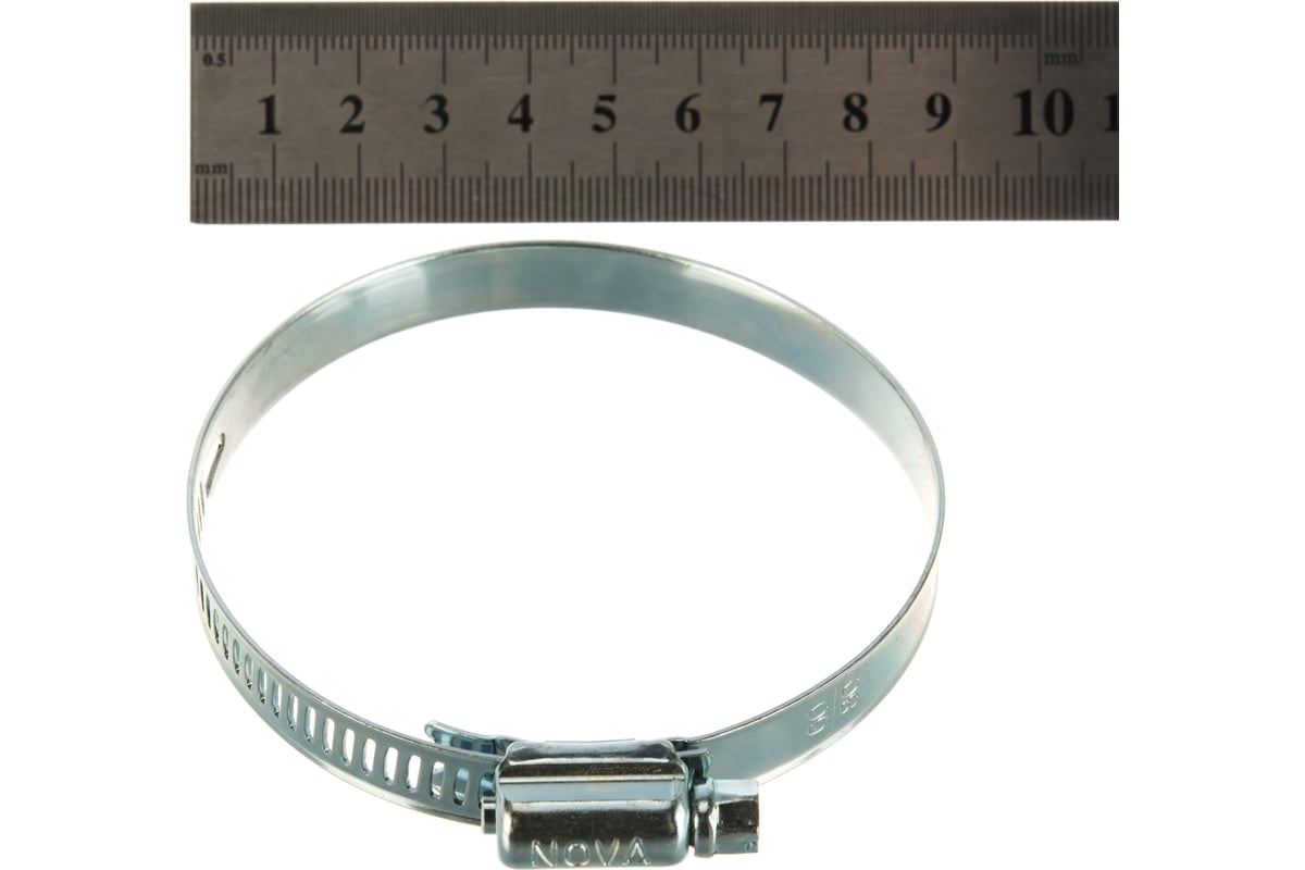 Обжимной хомут из оцинк. стали Невский Крепеж 60х80 923758 - выгодная ...