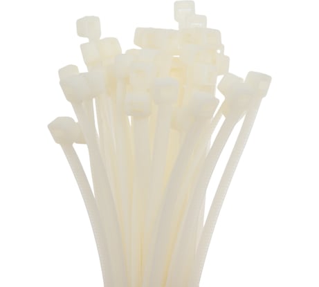 Xомуты HLT NCT 4.8х380 мм, белые, 100 шт. 084-01-20