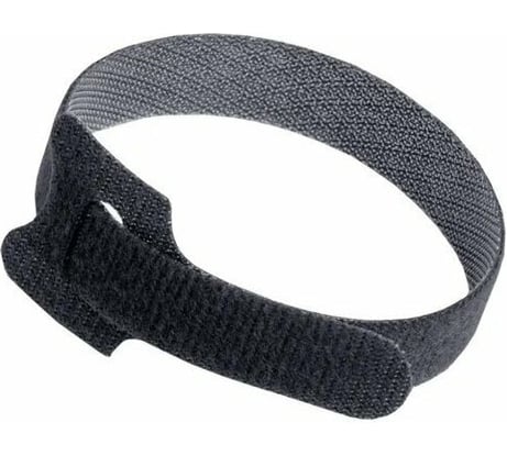 Хомуты-липучки HLT 16х210 мм, черный, 20 шт. 084-07-264