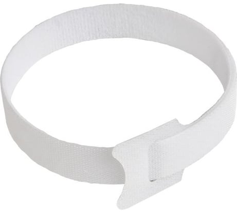 Хомуты-липучки HLT 16х210 мм, белый, 20 шт. 084-07-261