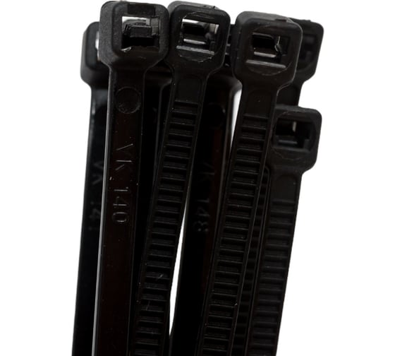 Xомуты HLT NCT 2,5х100 мм, черные, 20 шт. 084-01-095