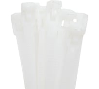 Кабельная стяжка HLT разъёмная, 7,5x200 мм, белая, 100 шт. 084-07-30