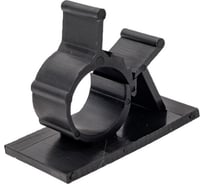 Самоклеящиеся площадки под хомуты HLT ПСК-2 черный, 100 шт. 084-07-313 31346541