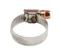 Червячный хомут РОССНА 16-27 мм 1 1/16 нерж. сталь винт Р860711