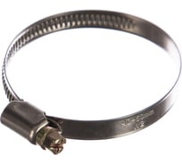 Червячный хомут РОССНА 40-60 мм 2 3/8 нерж. сталь винт Р860721