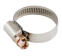 Червячный хомут РОССНА 20-32 мм 1 1/4 нерж. сталь винт Р860713