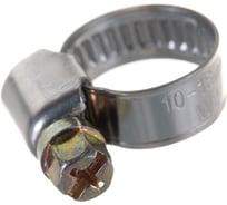 Червячный хомут РОССНА 10-16 мм 5/8 нерж. сталь винт Р860705