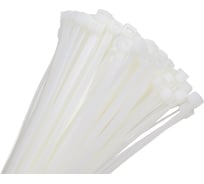 Нейлоновый хомут-стяжка СВК 4,8x300 мм, белый, 100 шт. Н0000026992