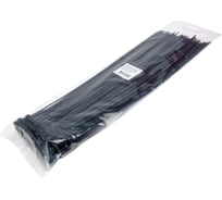 Нейлоновый хомут-стяжка СВК 4,8x200 мм, черный, 100 шт. Н0000026991