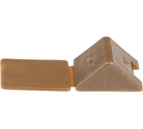Мебельный уголок STARFIX пластик, орех, 100 шт. в пакете M-40563-100