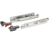 Шариковая направляющая скрытого типа STARFIX 400 мм, Clip-on push to open полного выдвижения, 2 шт. SMF-18052