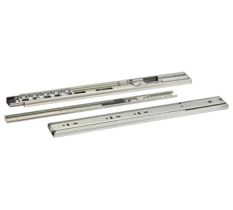 Шариковая направляющая полного выдвижения STARFIX 500x45 мм, с доводчиком, 2 шт. SMF-13005