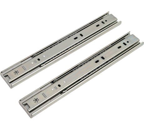 Шариковая направляющая полного выдвижения STARFIX 300x45 мм, с доводчиком, 2 шт. SMF-13001