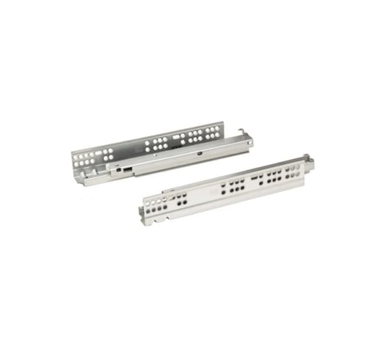 Шариковая направляющая скрытого типа STARFIX 350 мм, Clip-on push to open полного выдвижения, 2 шт. SMF-18051