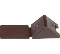 Мебельный уголок STARFIX пластик, темно-коричневый, 100 шт. в пакете M-15635-100