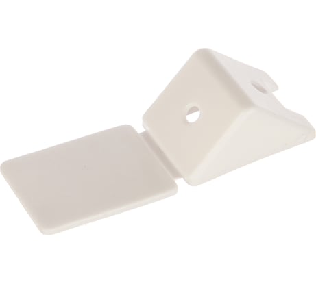 Мебельный уголок с шурупом Невский Крепеж белый 6 шт. 822881