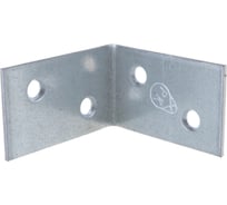 Мебельный уголок с шурупом Невский Крепеж оцинк. 40х40х25х2 мм, 4 шт. 922973