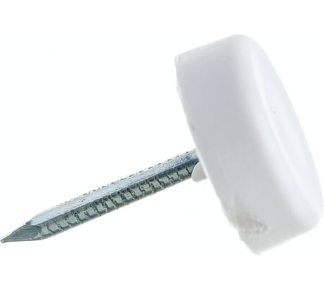 Подпятник на гвозде Невский Крепеж белый 4 шт. 823916