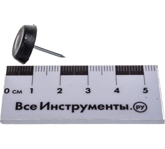 Подпятник на гвозде Невский Крепеж черный 4 шт. 823917