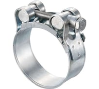 Усиленный хомут TITAN LOCK 104-112 мм, оцинкованное железо, 5 шт. TL104-112RC_5