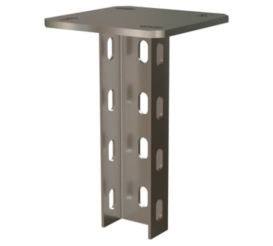 Усиленная потолочная сварная стойка для средних нагрузок Hyperline TMS-WCS-2-50-50-1600-2,5-EZ 50x50x1600-2,5 мм. 518522 1