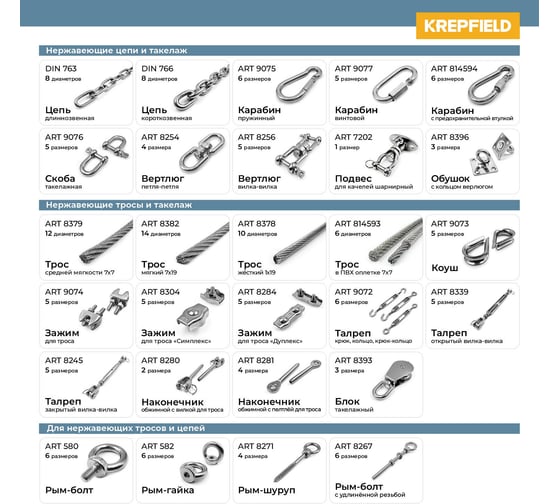 Нержавеющий червячный хомут KREPFIELD 16-27/9 мм, din 3017, А2, 20 шт. 3017ХОМУТ9ММ1627А2-20