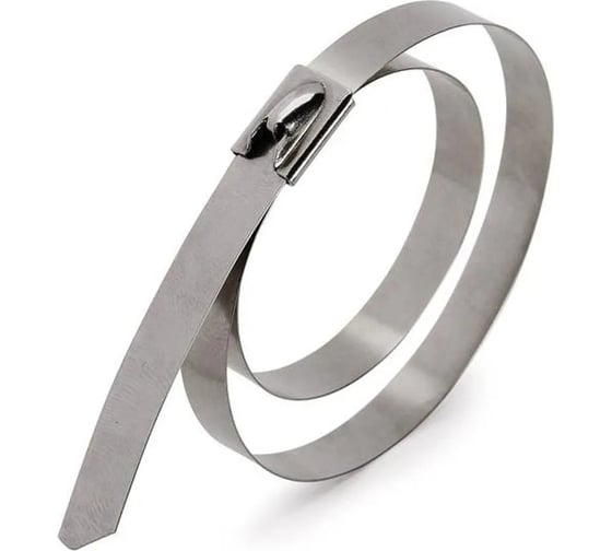 Хомут из нержавеющей стали DORI 7,9x400 мм, aisi 304, 10 шт. 43393 1
